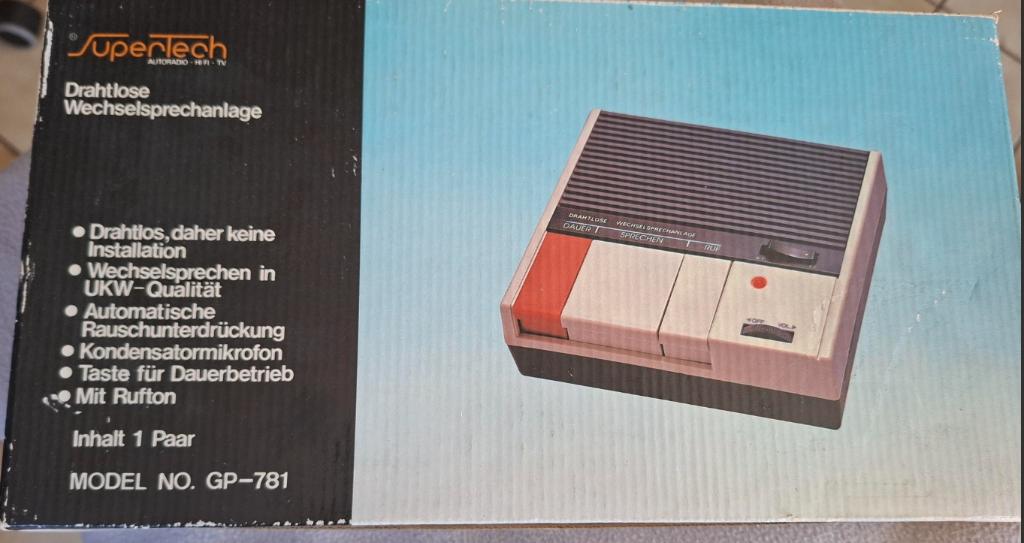 DRAADLOZE WISSELSPREEKAANLAGE, Ophalen of Verzenden, Terugspreekfunctie, Nieuw, Draadloos