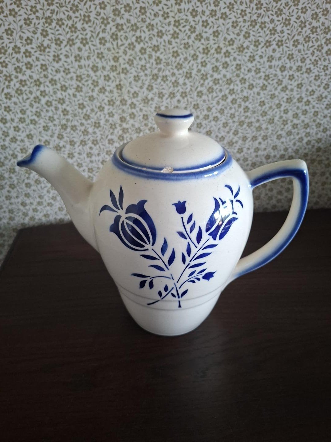 Vintage Céramique Montoise C.M.M. koffiepot / theepot – Belg, Enlèvement ou Envoi