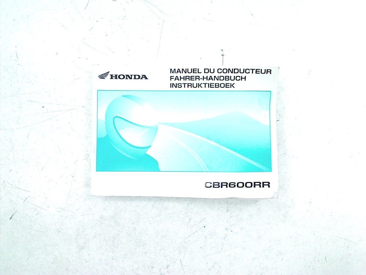 MANUEL UTILISATEUR NOTICE Honda (00x37-mfj-8100), Dhr. S. di Majo, Utilisé, Info@cama-motorparts.nl, P.J. Troelstraweg 8 8
3144 CX  MAASSLUIS, NL