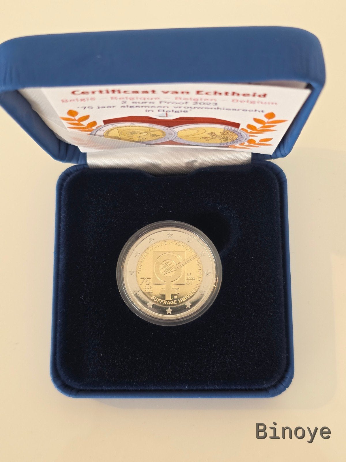 2€ Belgique 2023 Proof – 75 ans suffrage féminin, Timbres & Monnaies, Monnaies | Europe | Monnaies euro, Enlèvement ou Envoi, Belgique