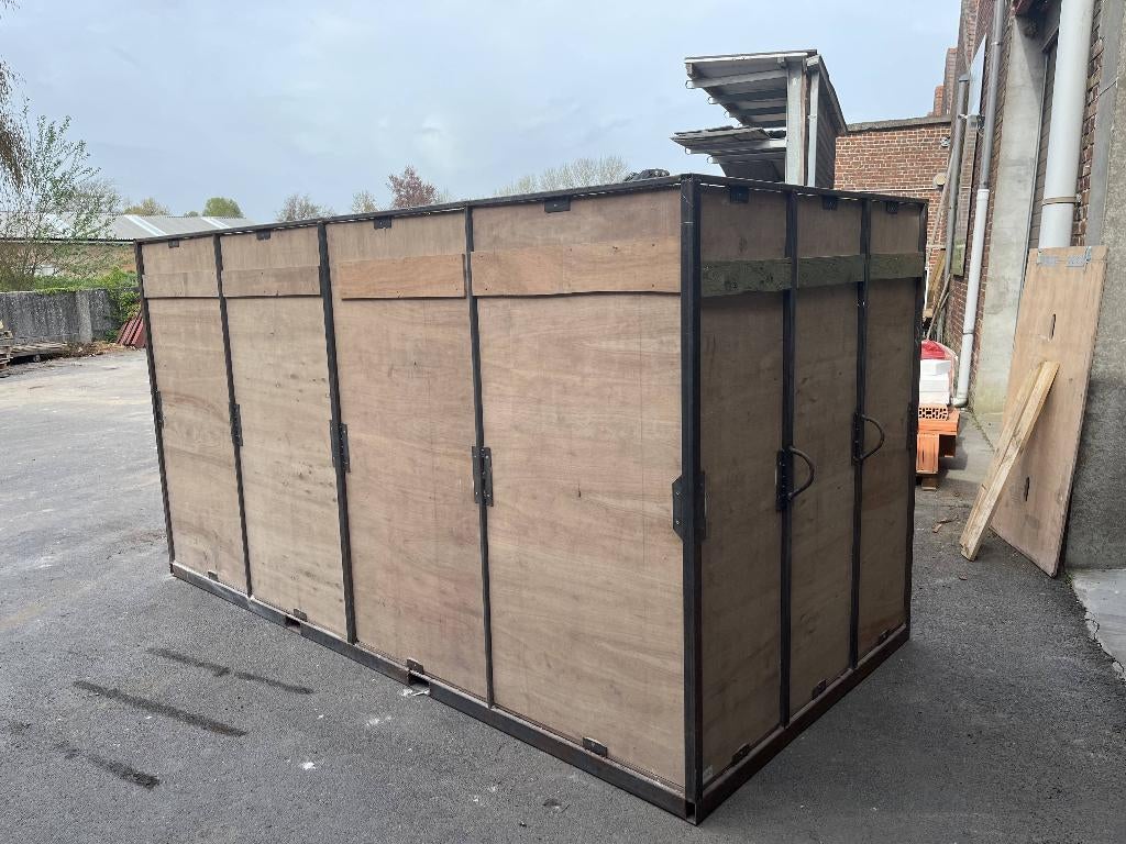 Containers/magazijnbakken, Ophalen