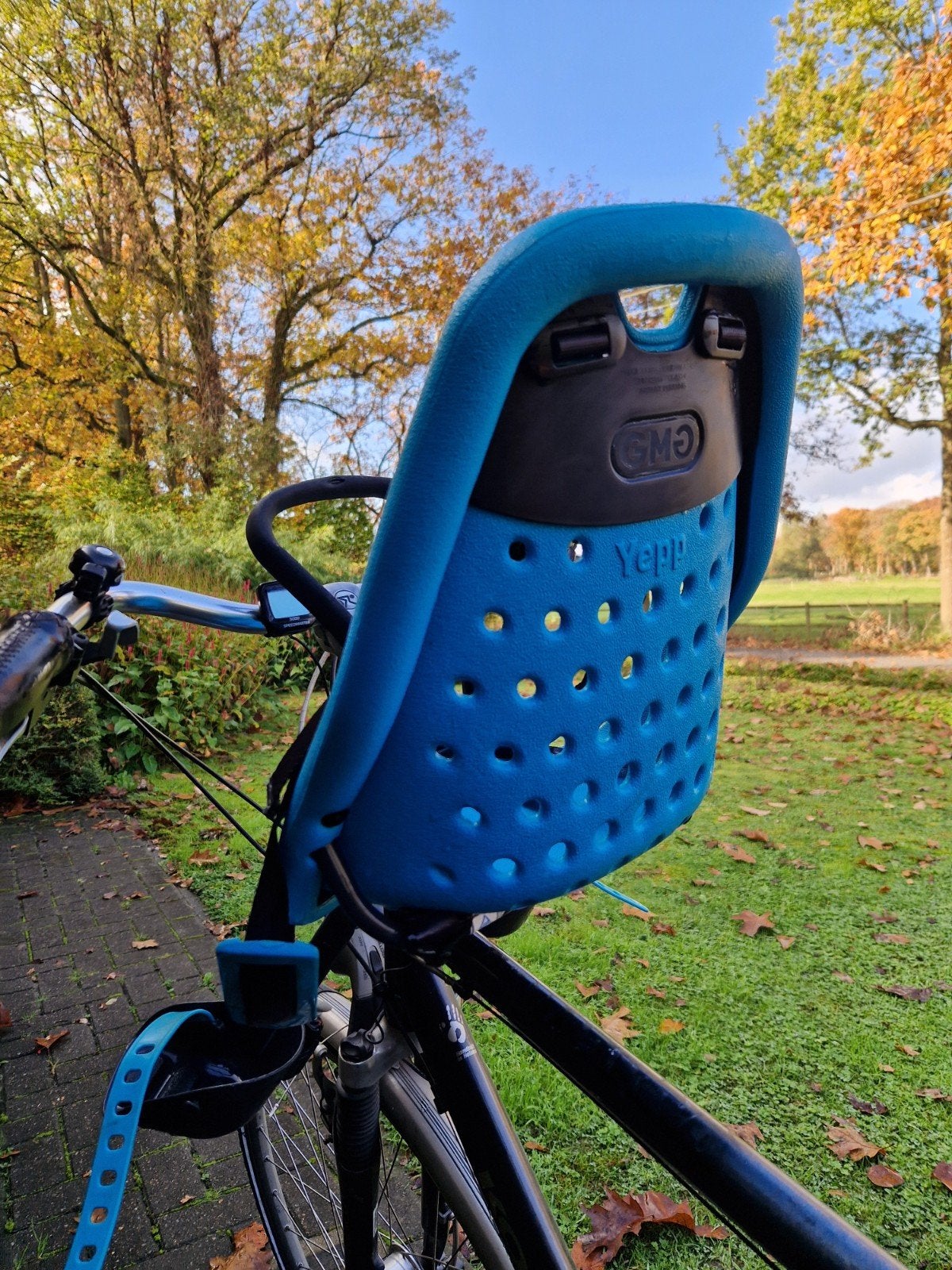 fietsstoeltje yepp, Ophalen