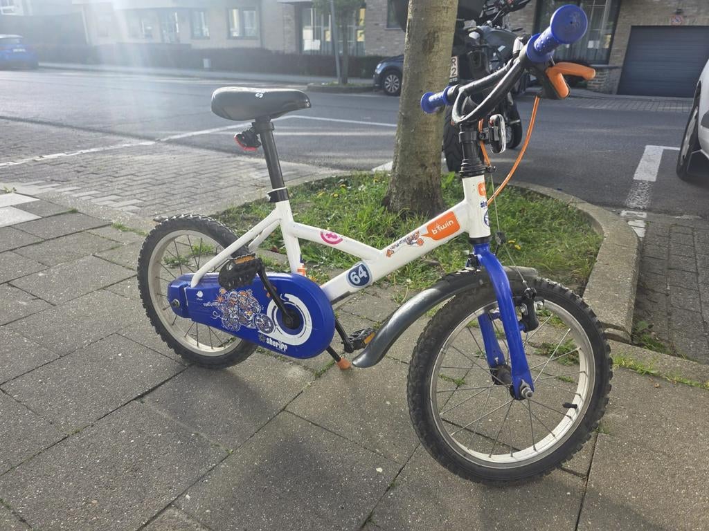 B'Twin 16 inch jongensfiets (4-6 jaar)-Jongensfiets-Brux, Fietsen en Brommers, Ophalen