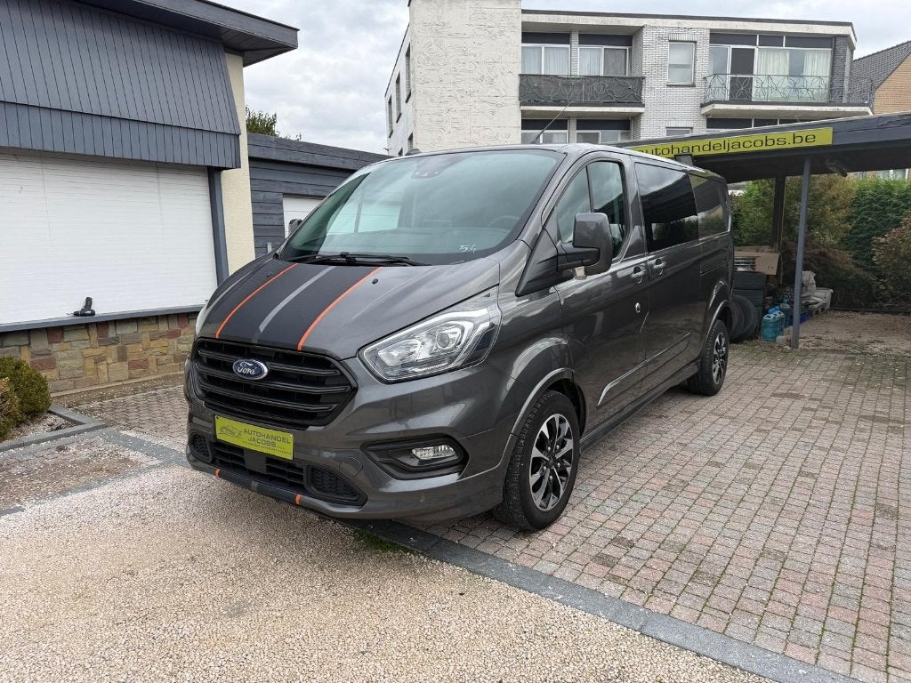 FORD TRANSIT CUSTOM * SPORT * L2 * DUB CAB * 170 CV * 5 PLA, Achat, 6 portes, Euro 6, Boîte manuelle