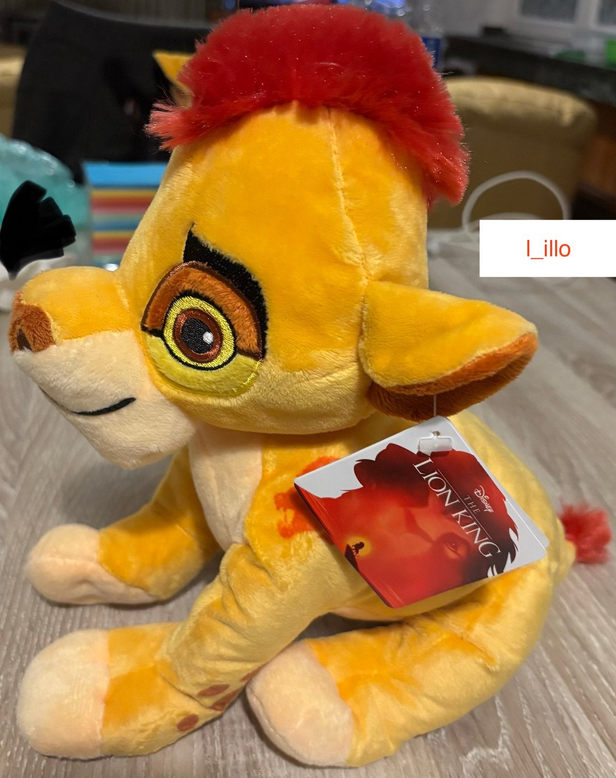 PELUCHE LA GARDE - ROI LION DISNEY 🦁, Enlèvement, Comme neuf, Autres types, Autres marques