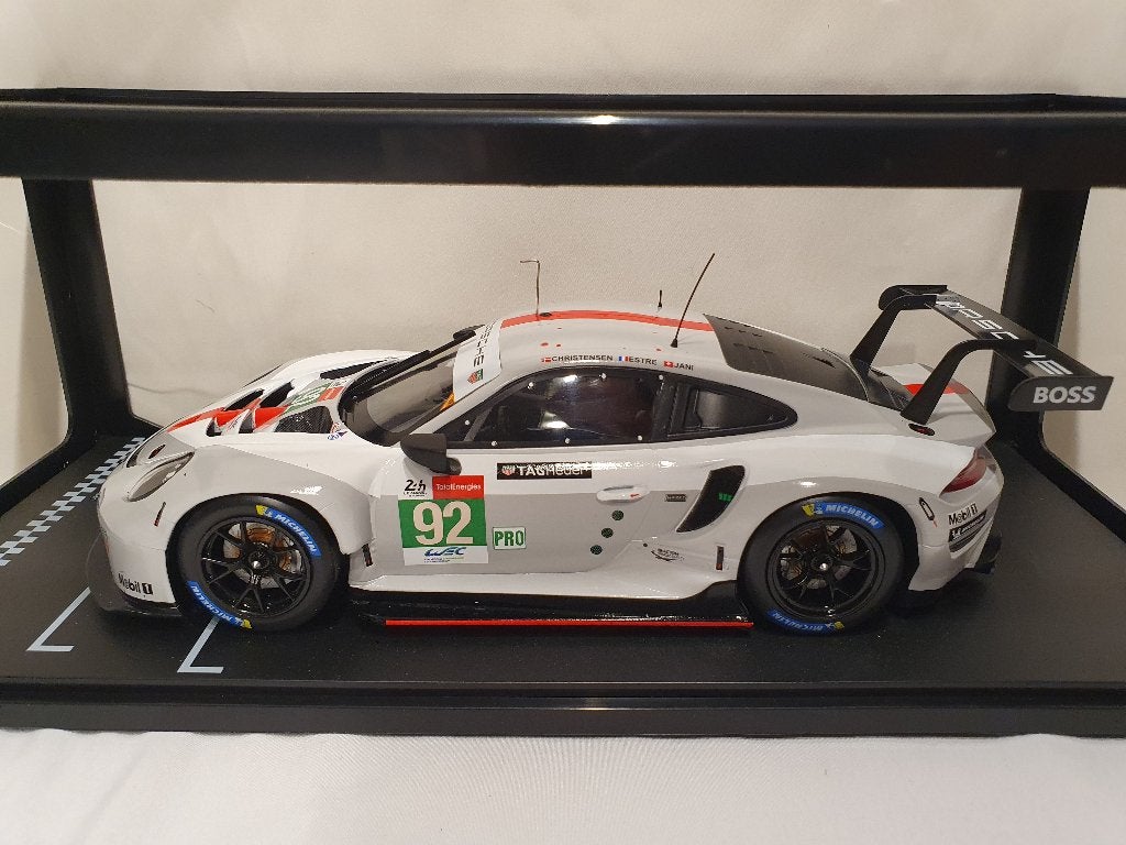 Porsche 911 RSR-19 #92 24h Le Mans 2021 IXO 1:18 Nouveau, Hobby & Loisirs créatifs, Enlèvement ou Envoi, Neuf, Voiture, Autres marques