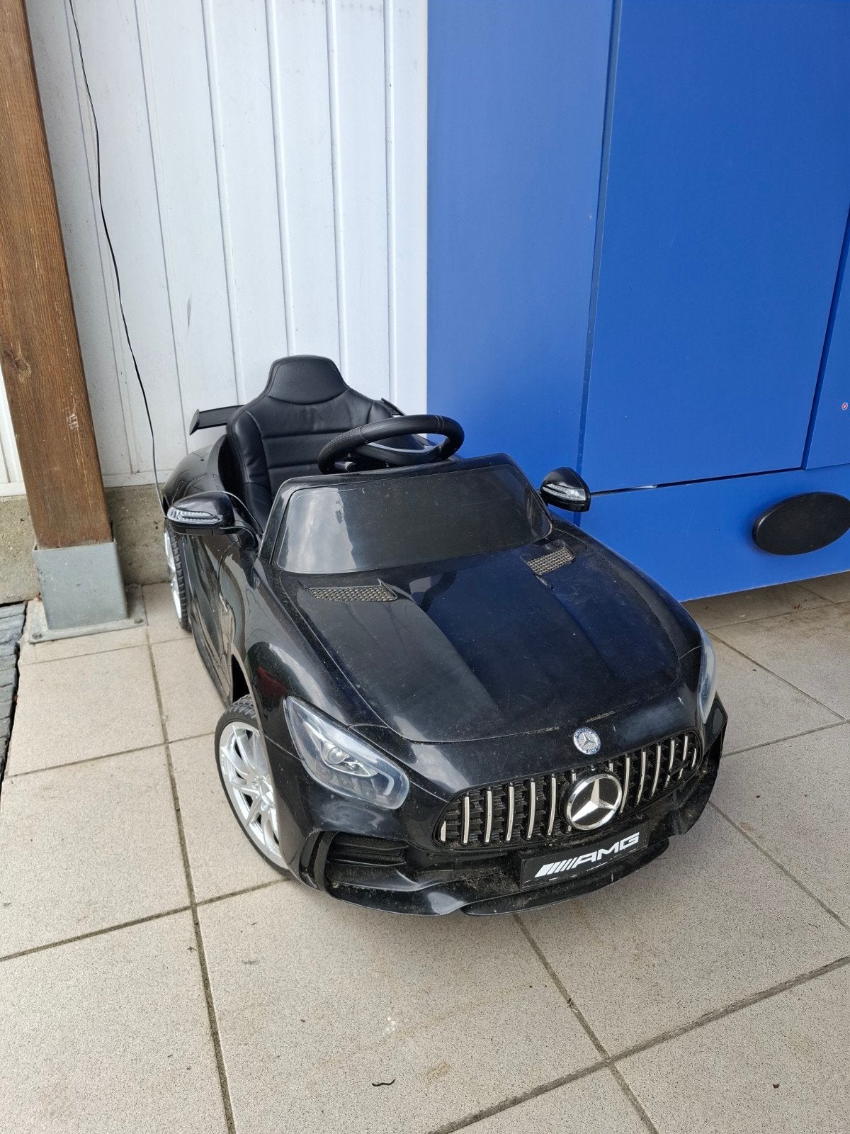 Elektrische kinderauto Mercedes AMG, Ophalen, Gebruikt