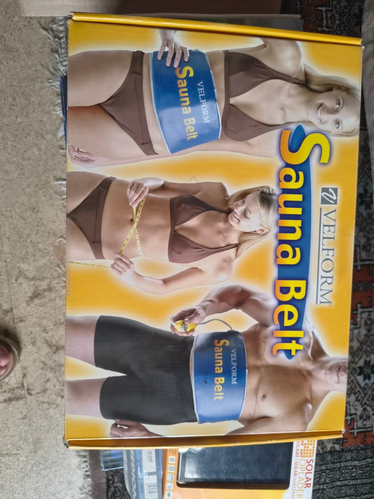 Vellform saunabelt, Ophalen
