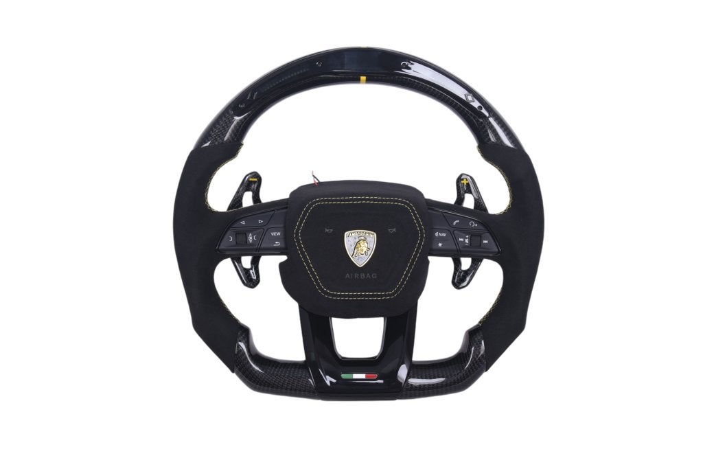 Lamborghini Urus Alcantara & carbon LED sportstuur, Niet ingevuld, Autres marques automobiles, Niet ingevuld, Envoi