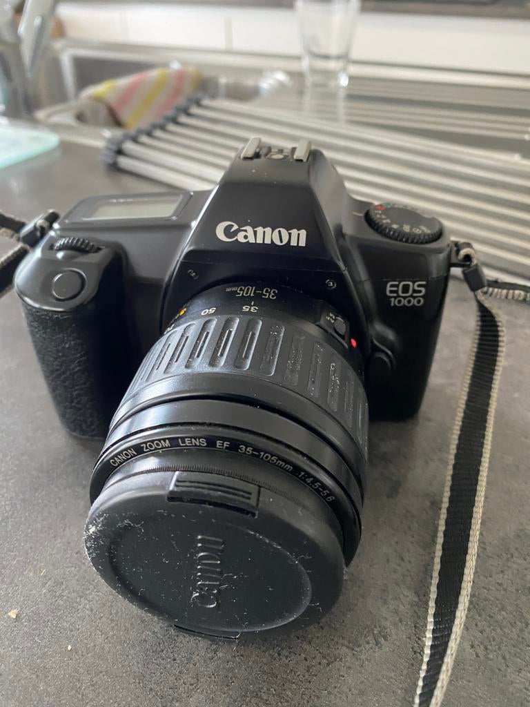Canon EOS 1000, Audio, Tv en Foto, Ophalen, Zo goed als nieuw, Canon