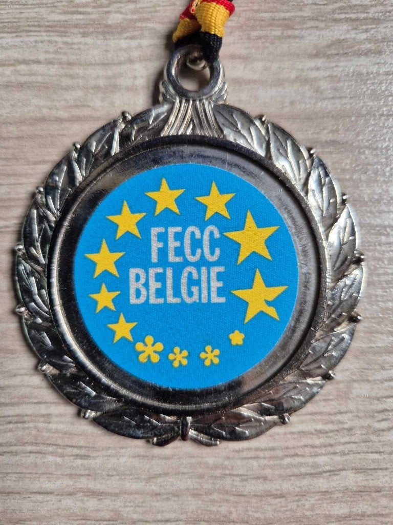 Carnaval medaille F.E.C.C. België, Ophalen of Verzenden