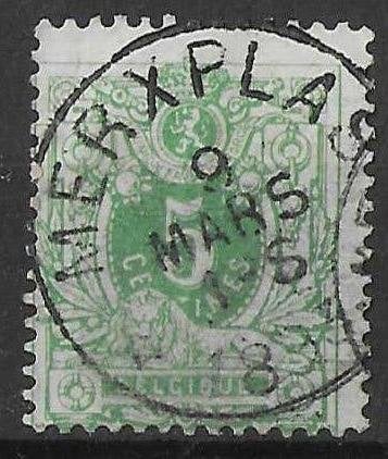 Belgische postzegels - nummer 45, Verzenden