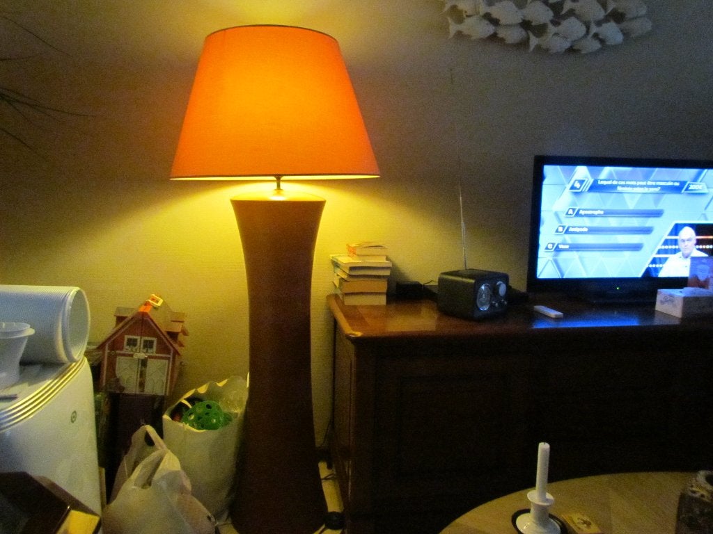 vloerlamp voor woonkamer, Huis en Inrichting, Ophalen, Zo goed als nieuw, Steen/keramiek, 100 tot 150 cm