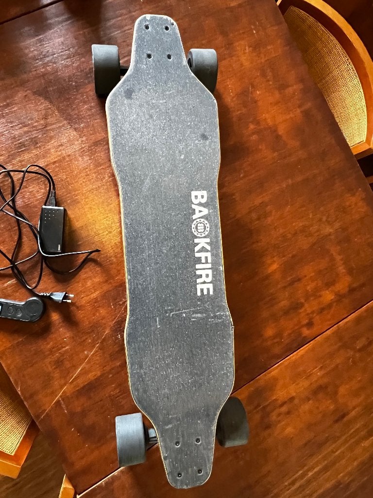 ELECTRIC SKATEBOARD BACKFIRE G2 BLACK, Sport en Fitness, Ophalen, Gebruikt, Skateboard, Longboard