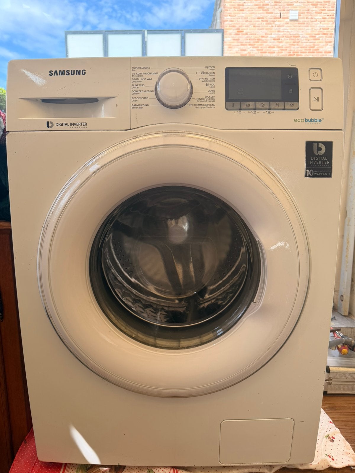 Samsung wasmachine 9kg, Elektronische apparatuur, Wasmachines, Ophalen, Zo goed als nieuw