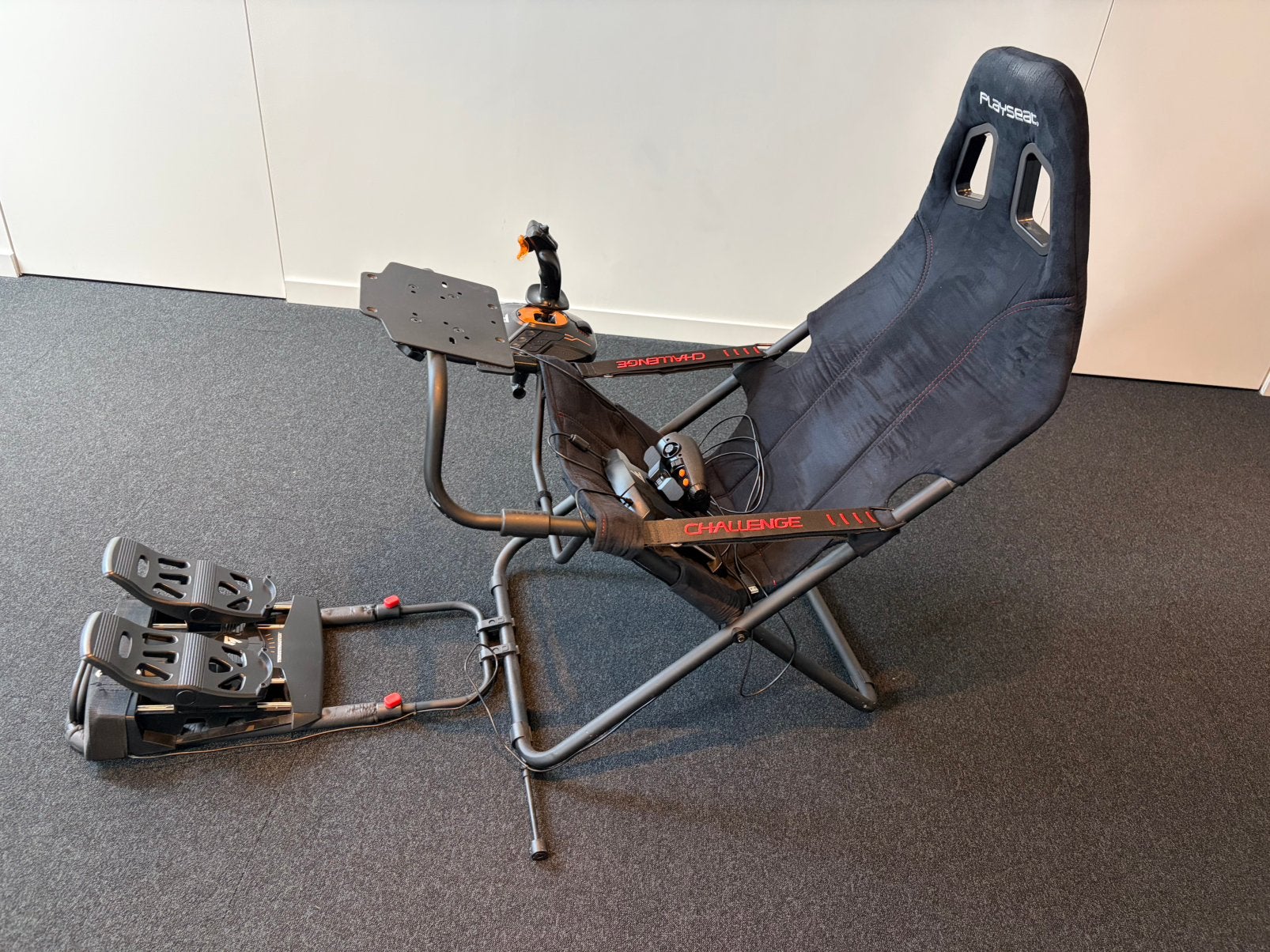 Playseat Challenge + Hotas, Consoles de jeu & Jeux vidéo, Enlèvement, Comme neuf