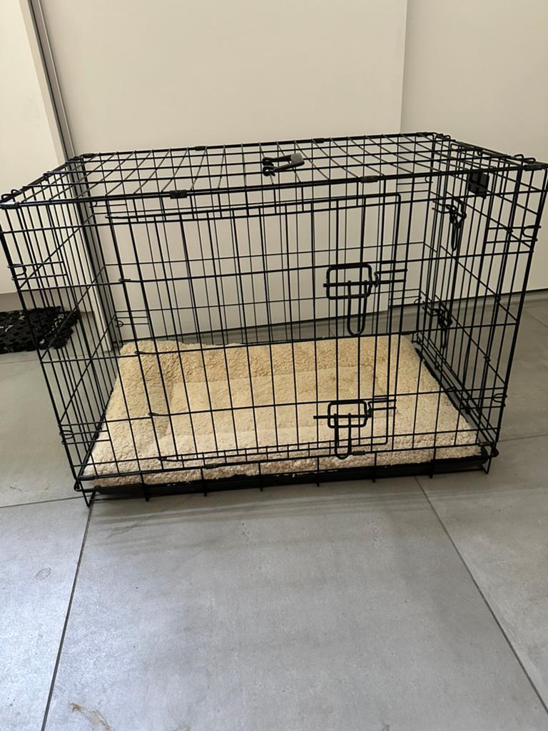 Benche voor hond/kat, Ophalen, Gebruikt, Minder dan 65 cm, Hondenhok