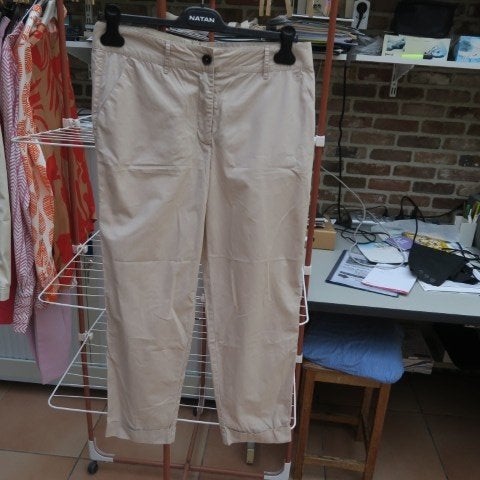 Broek beige Hemisphere mt 38-40, Taille 38/40 (M), Enlèvement ou Envoi, Hemisphere, Beige
