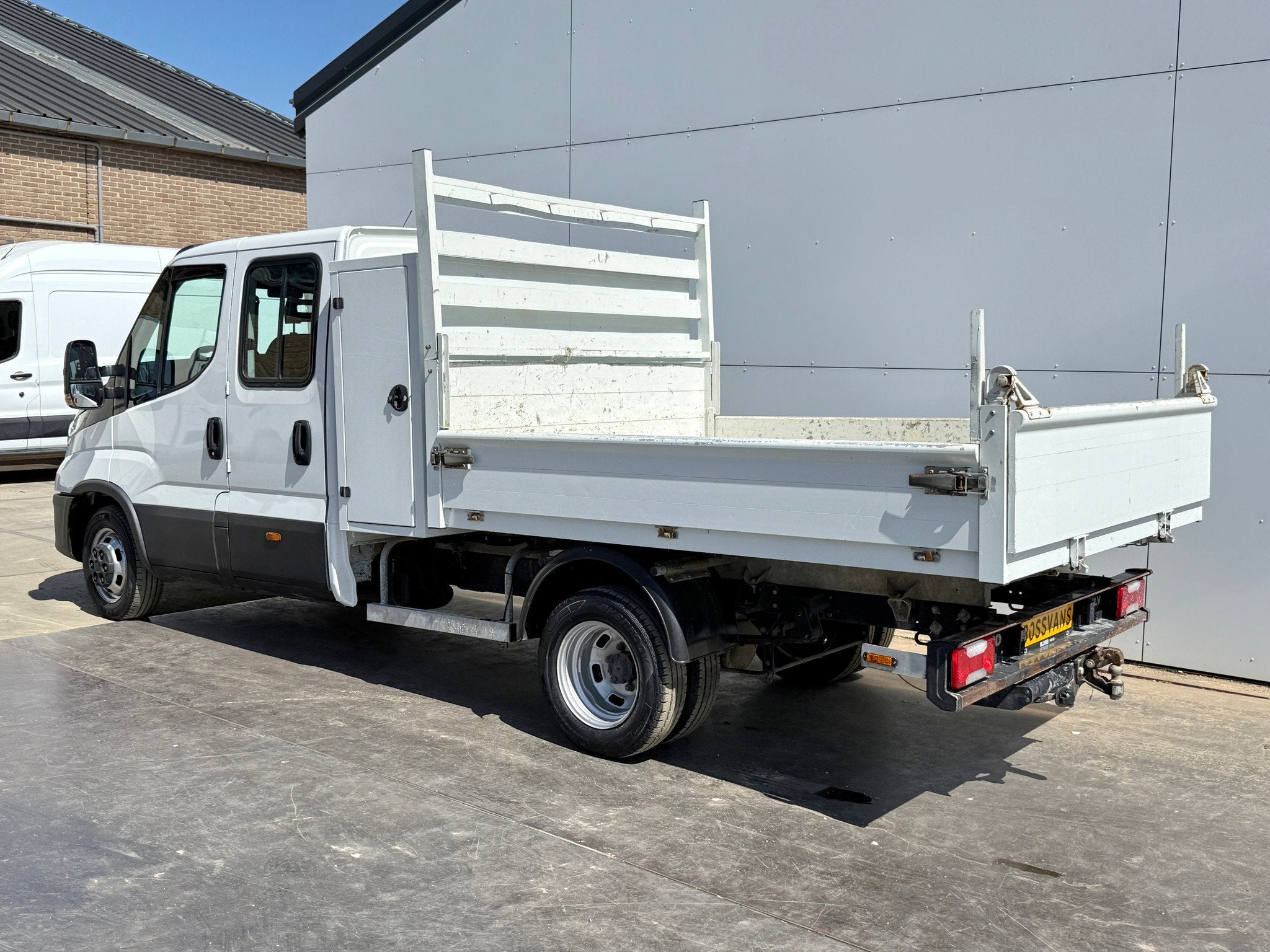 Kipper Dubbele Cabine Dubbellucht 3,5t Trekhaak 6 Stoelen Ai, Gebruikt, Euro 6, Iveco, Wit