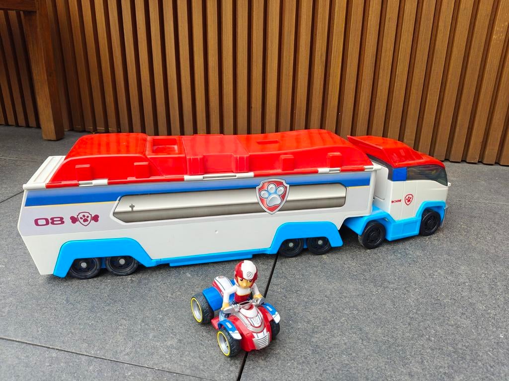 Paw Patrol grote bus met geluid, Enlèvement