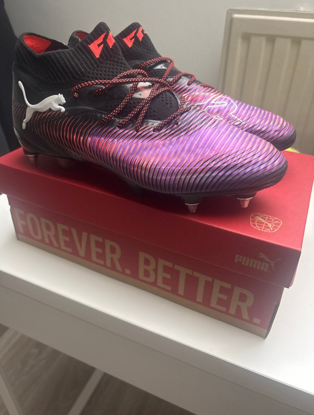 Nieuwe Puma Future 8 Ultimate MXSG voetbalschoenen - Maat 42, Sport en Fitness, Voetbal, Ophalen, Nieuw, Schoenen