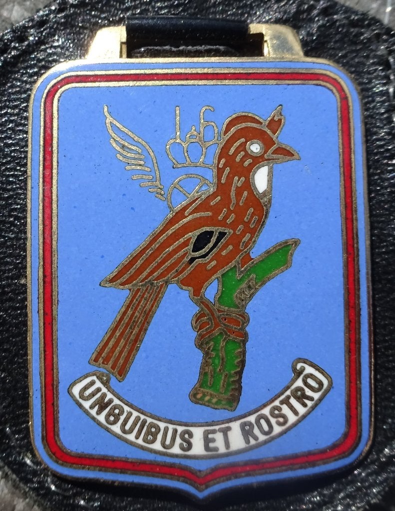 BELGIQUE: ABL / LT AVI - 16EME ESCADRILLE - BRELOQUE, Envoi, Armée de terre, Emblème ou Badge
