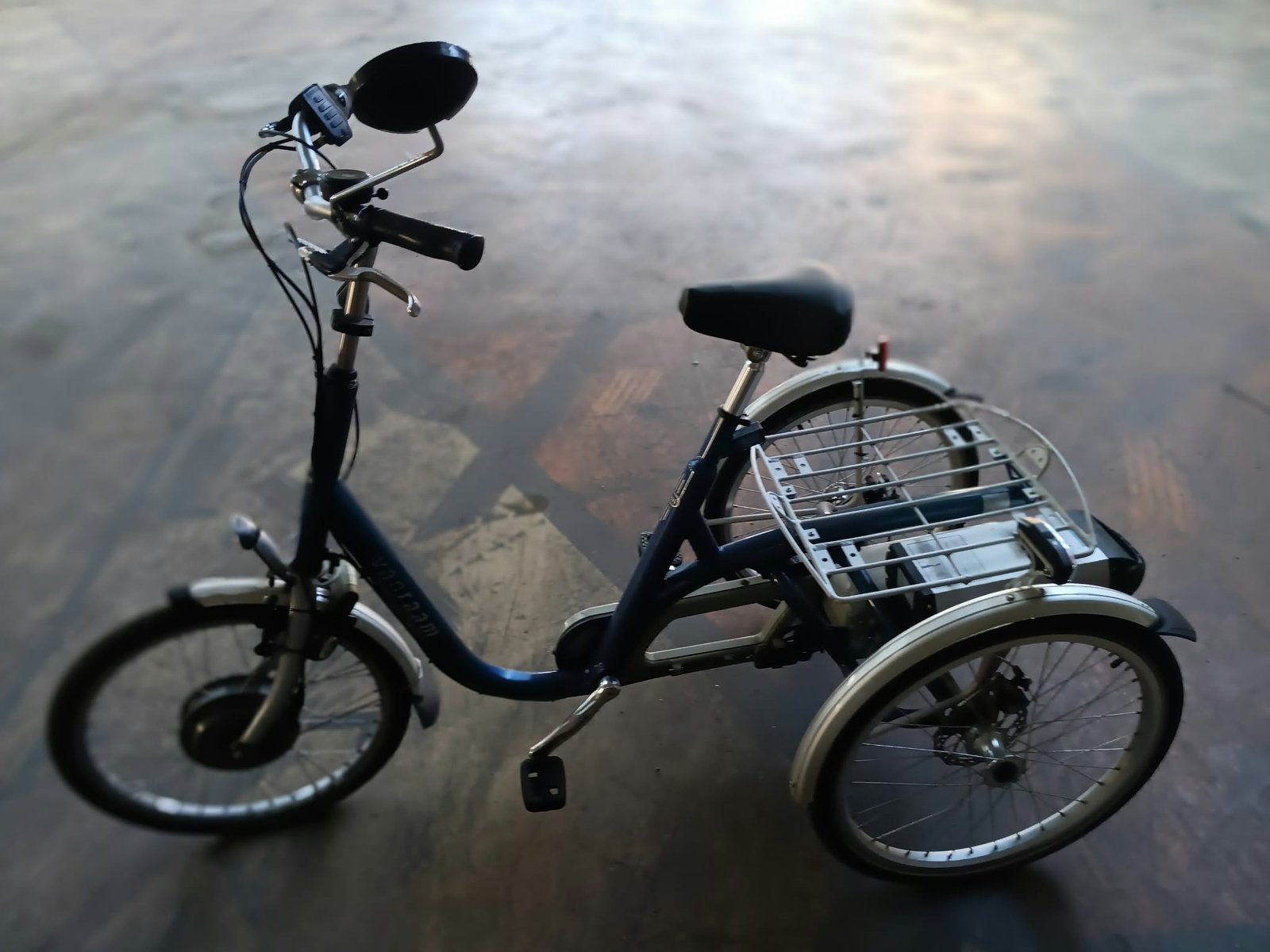 Elektrische Van Raam easyrider driewieler, Fietsen en Brommers, Ophalen, Zo goed als nieuw