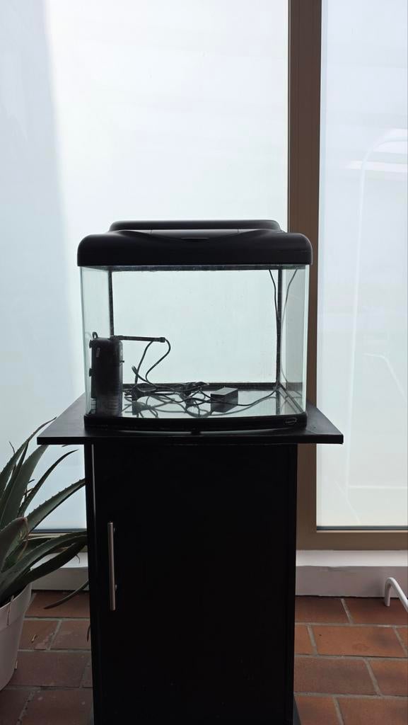 Aquarium 60 liter, Ophalen, Gebruikt, Filter