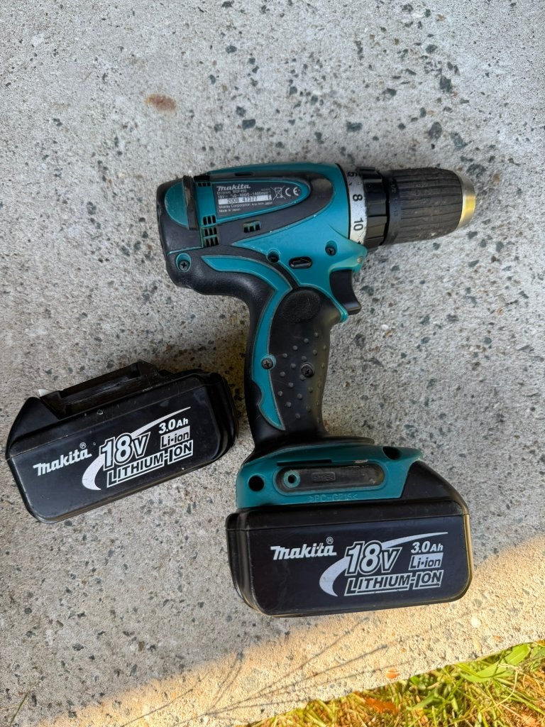 makita accu schroefmachine, Vitesse variable, Enlèvement, Utilisé, Foreuse et Perceuse