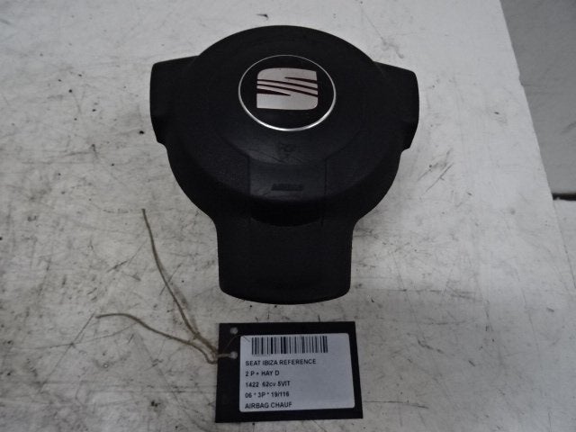 AIRBAG VOLANT Seat Ibiza III (6L1) (01-2002/11-2009), Utilisé, Seat