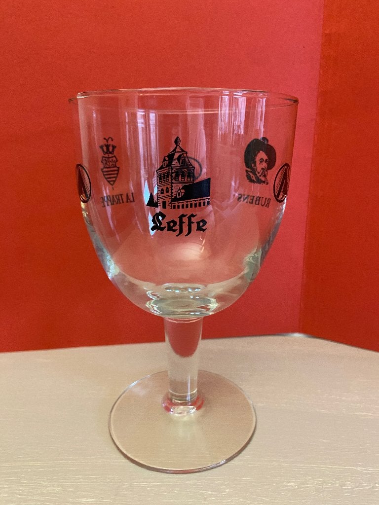 Verre spécial - LEFFE-LA TRAPPE-STELLA-RUBENS, Collections, Enlèvement, Comme neuf, Verre ou Verres, Autres marques