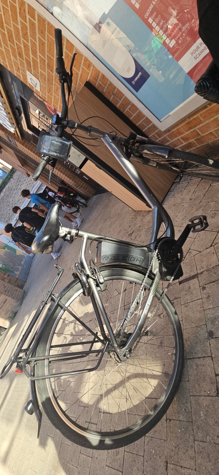 Impulse elektrische fiets „Raleigh Dover 7HS”, Gebruikt, Velgrem, Versnellingen, 49 tot 53 cm