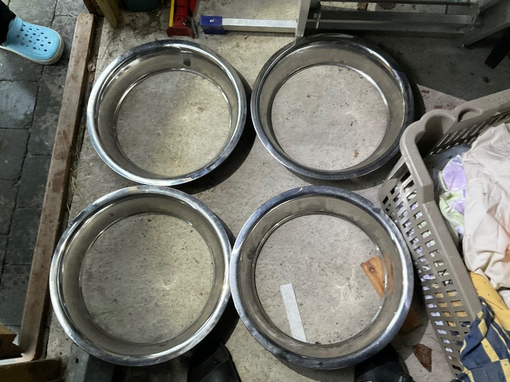 Chevrolet wielsierringen 15” Corvette Camaro Chevelle 7ties, Ophalen, Gebruikt, Chevrolet