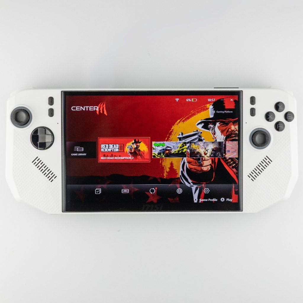 MSI Claw A8 handheld console, Ophalen of Verzenden, MSI, Zo goed als nieuw