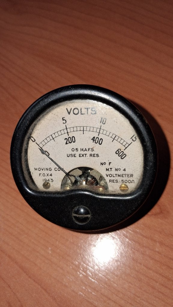 WIRELESS SET NO.19    VOLTMETER, Telecommunicatie, Ophalen of Verzenden, Gebruikt, Zender en Ontvanger