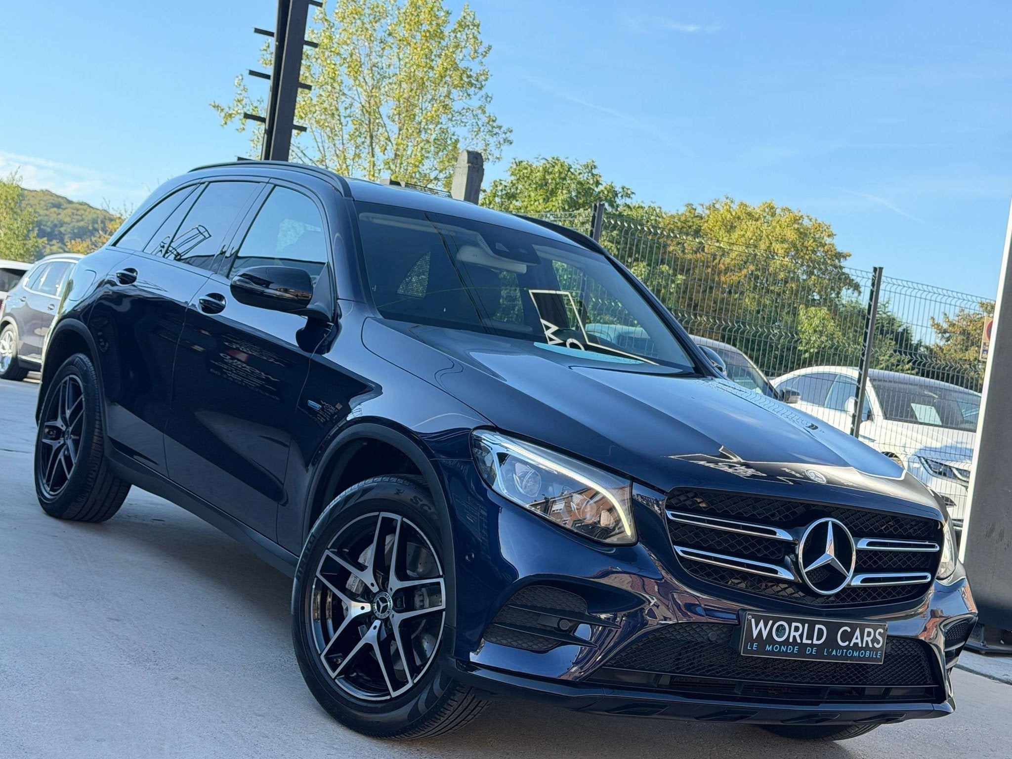 Mercedes-Benz GLC 350 GLC 350 e 4-Matic PHEV- PACK AMG- TVAC, Auto's, Mercedes-Benz, Automaat, Gebruikt, Blauw, https://public.car-pass.be/vhr/5bce50f7-8cbb-4c17-8ba6-8a5ebcc53028