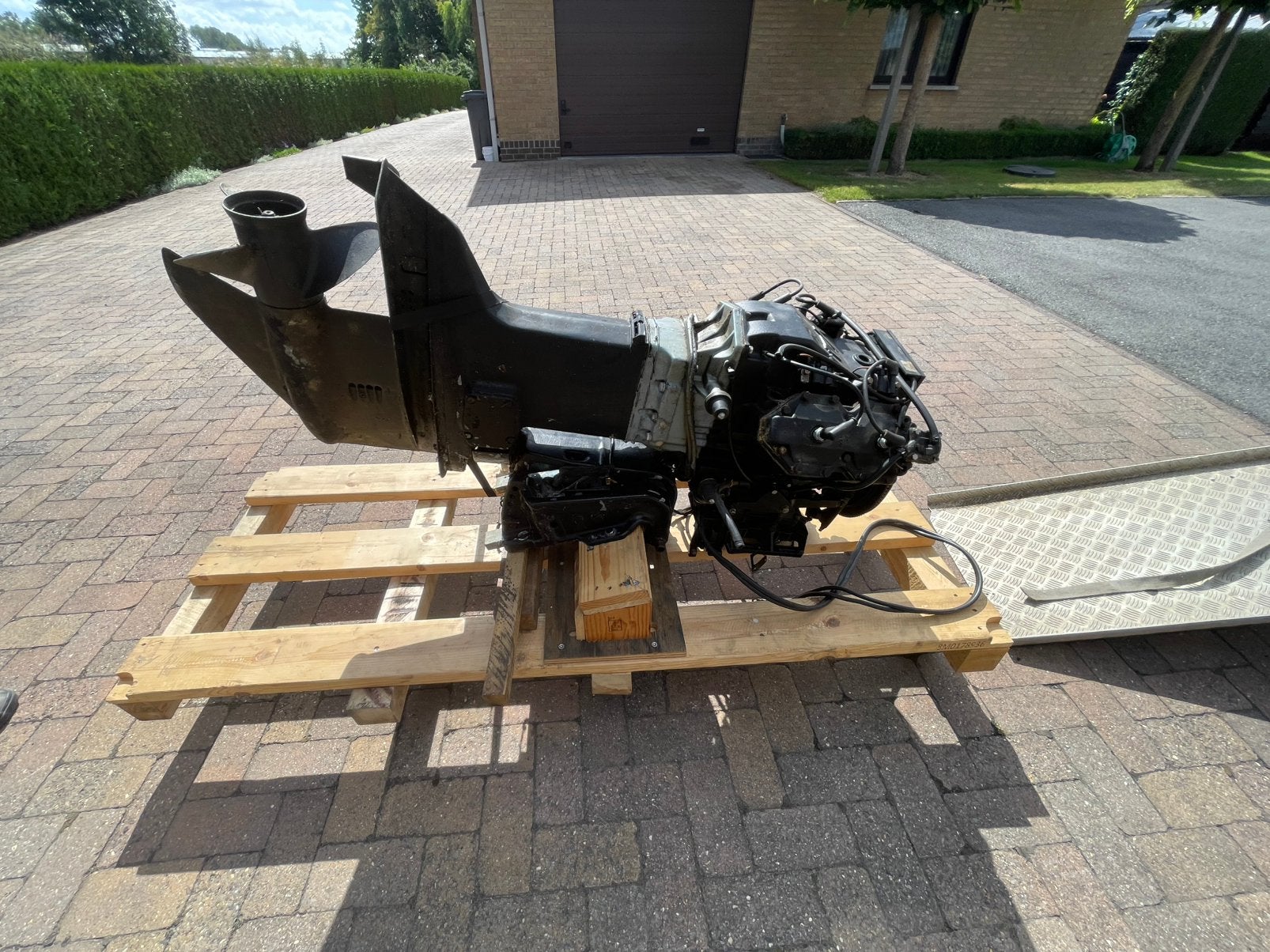 Evinrude 120pk V4 2takt autolube, Ophalen, Gebruikt, Overige brandstoffen, Buitenboordmotor