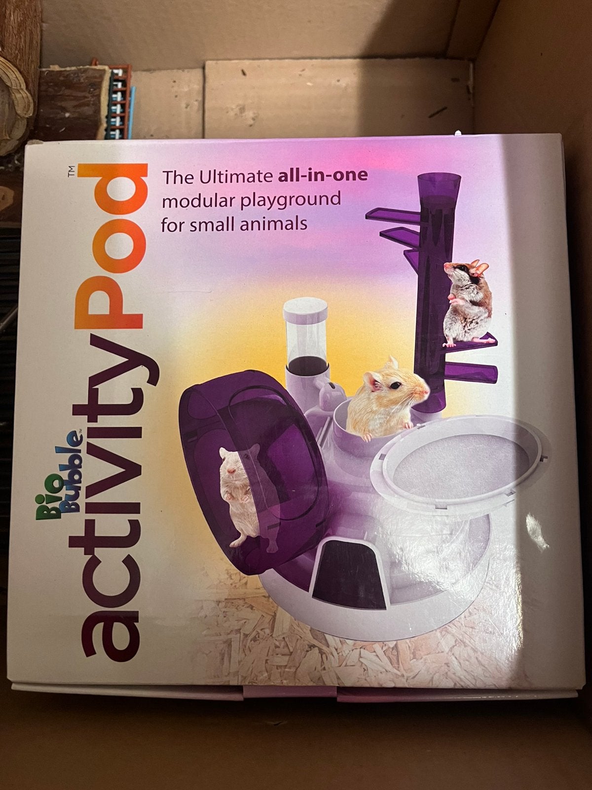 Activity pod voor kleine knaagdieren, Dieren en Toebehoren, Ophalen, Gebruikt, Speelgoed