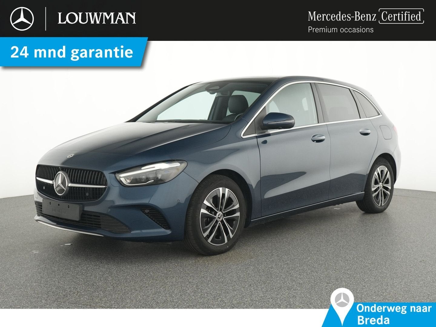 Mercedes-Benz B 250 e Plug-In Hybride Trekhaak | Panoramadak, Automaat, Monovolume, Zwart, Blauw
