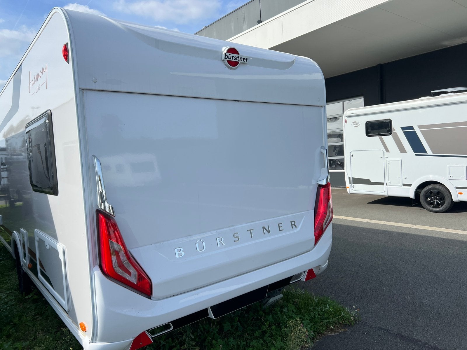 Bürstner Harmony Line 535 TL, Caravans en Kamperen, Rondzit, Bürstner, 6 tot 7 meter, 2 aparte bedden