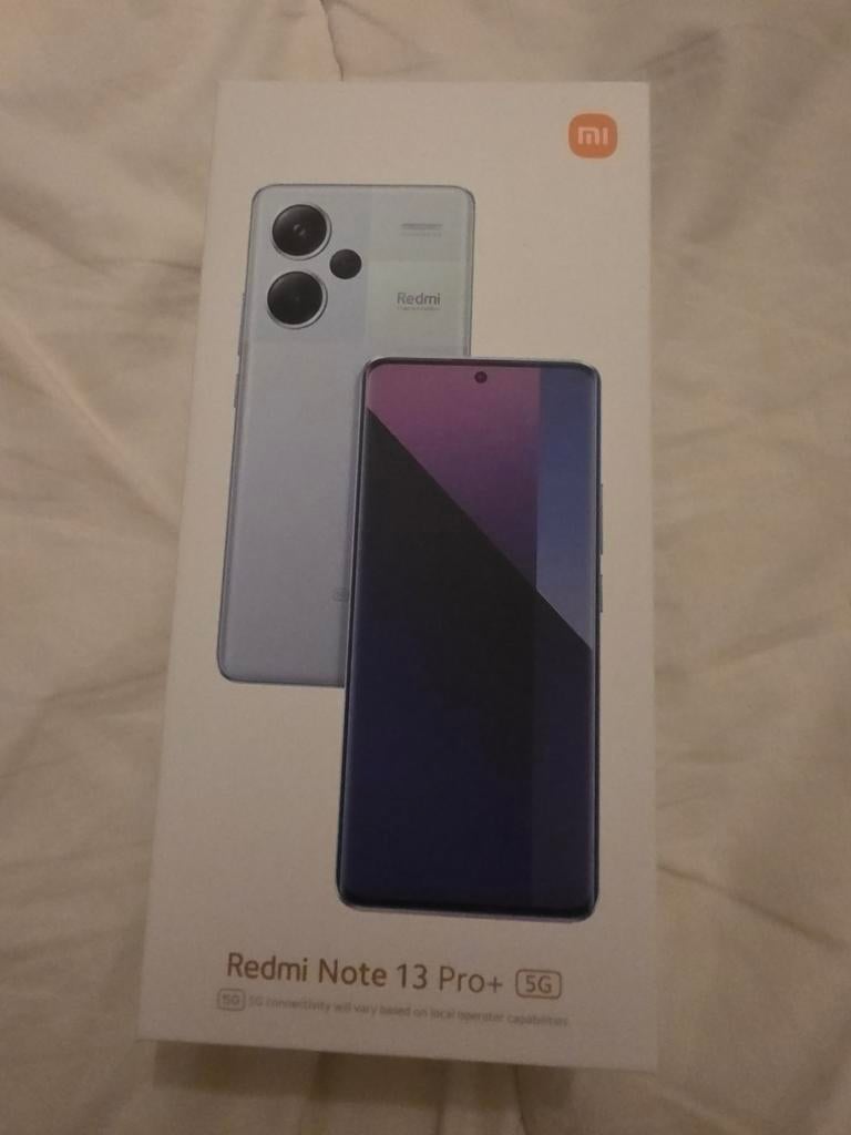 Xiaomi Redmi Note 13 Pro+ 5G – 512GB – 200MP – 120W – Boîte, Ophalen