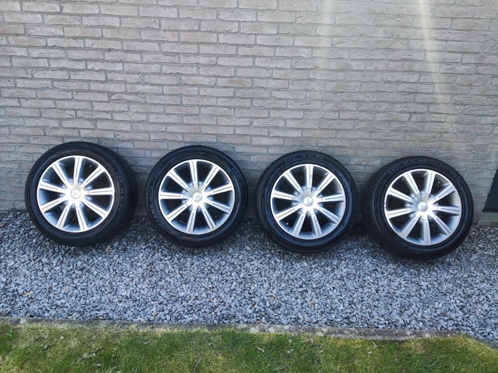 Ford Velgenset 17" voor Galaxy S-max..., Auto-onderdelen, Ophalen, 17 inch, Zomerbanden, Band(en)