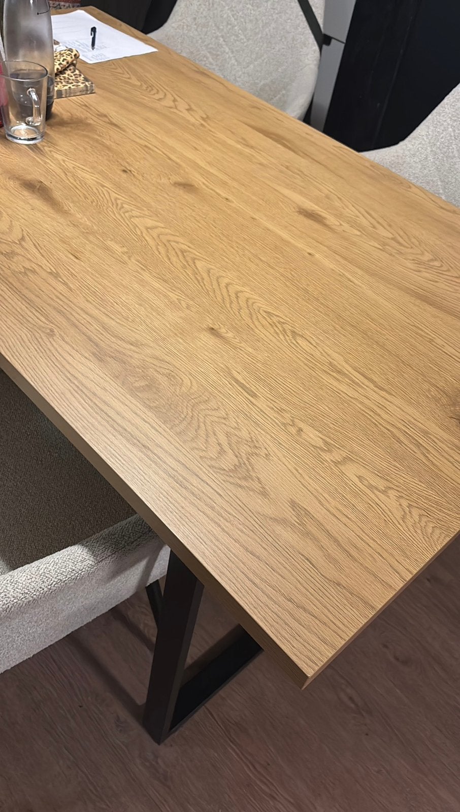 Eettafel jysk, Huis en Inrichting, Tafels | Eettafels, Ophalen, Gebruikt, 50 tot 100 cm, 150 tot 200 cm