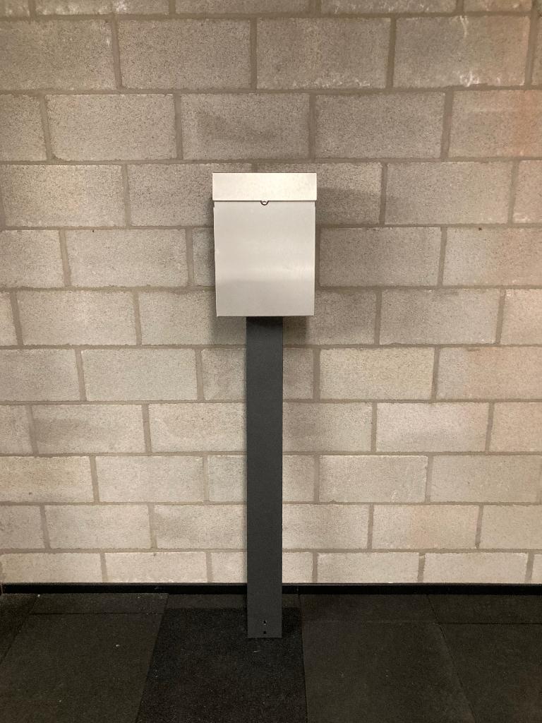 Brievenbus, Tuin en Terras, Brievenbussen, Ophalen, Nieuw, Inox, Staande brievenbus