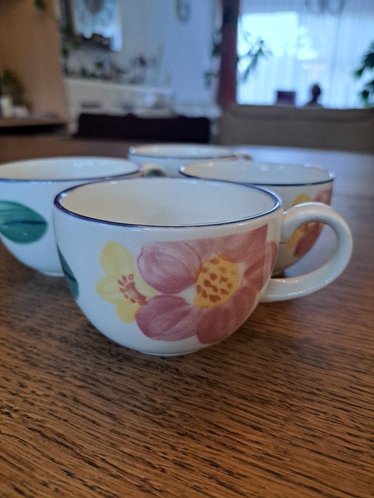 4 tasses à thé Johnson Brothers, Enlèvement ou Envoi