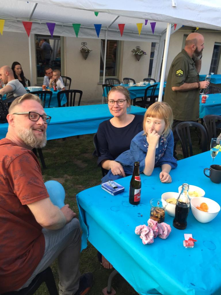 Te koop partytent 8 0p 4 meter met zijwanden 1 maal opgezet, Tuin en Terras, Partytenten, Ophalen, Partytent