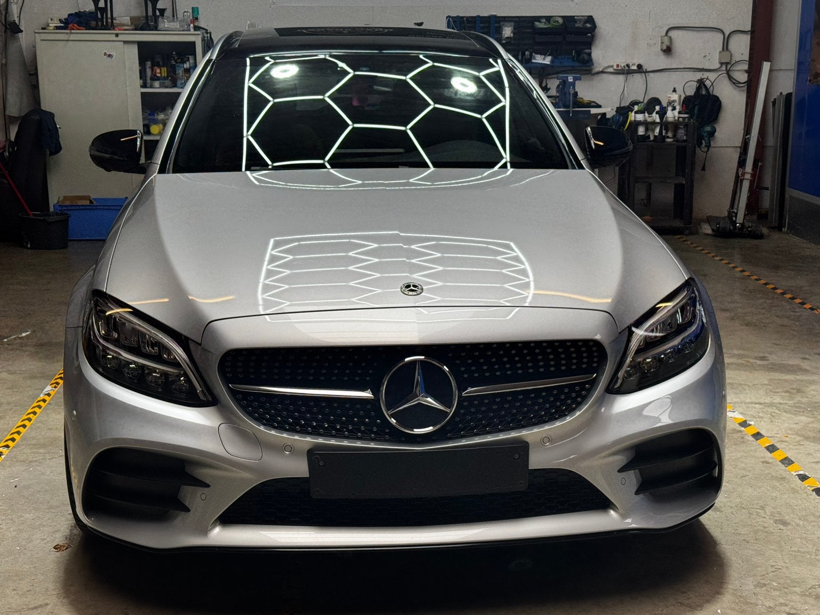 Pack AMG pour Mercedes C160, Autos, Cuir, Argent ou Gris, Achat, Euro 6