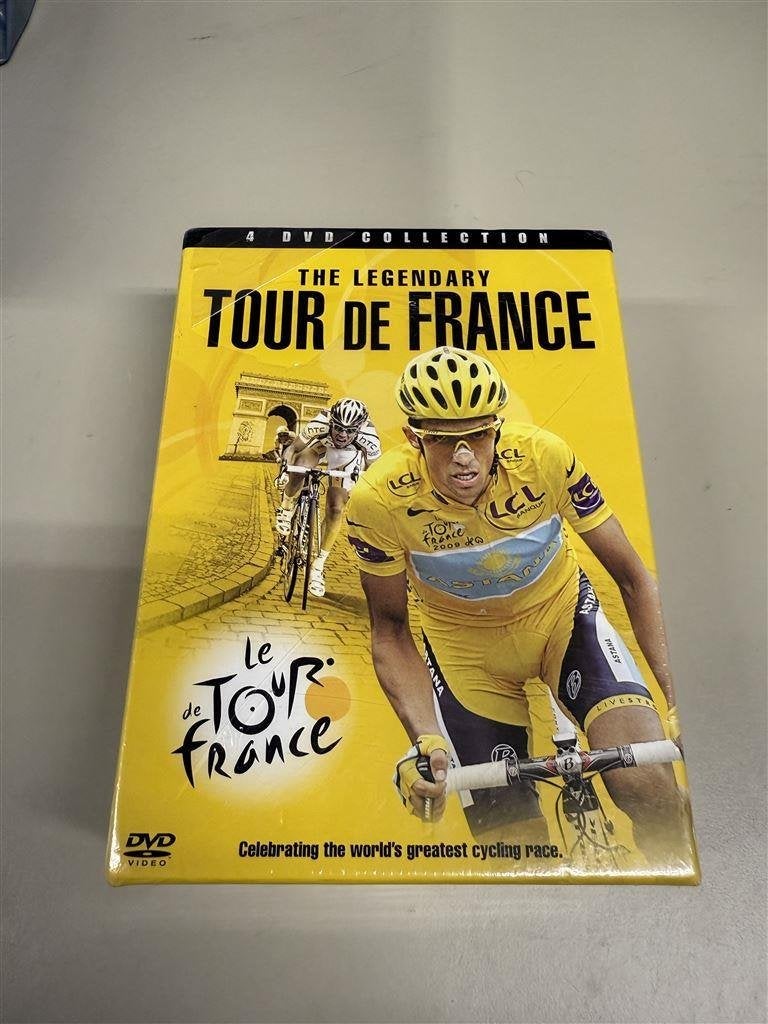 The legendary Tour de France - 4 DVD box, Enlèvement ou Envoi, Utilisé