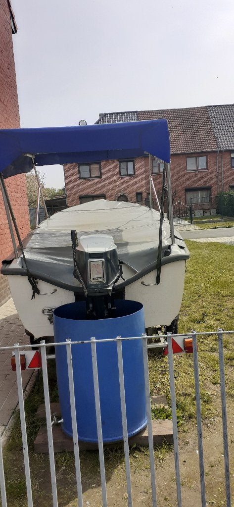 Boot, Sports nautiques & Bateaux, Bateaux à moteur & Yachts à moteur, 4 m, Essence, 25 ch, Comme neuf