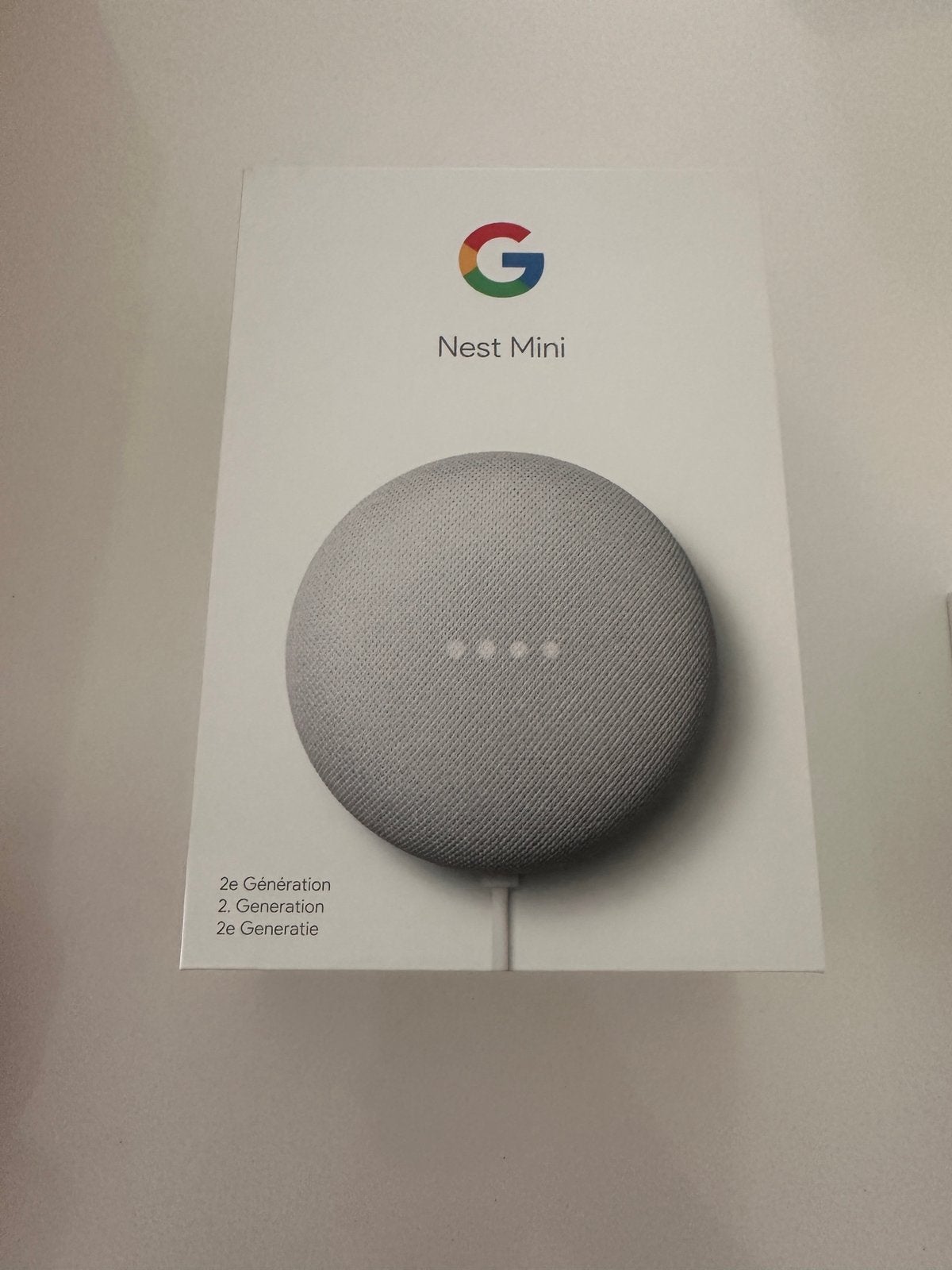Google nest mini 2, Enlèvement ou Envoi, Comme neuf, Google